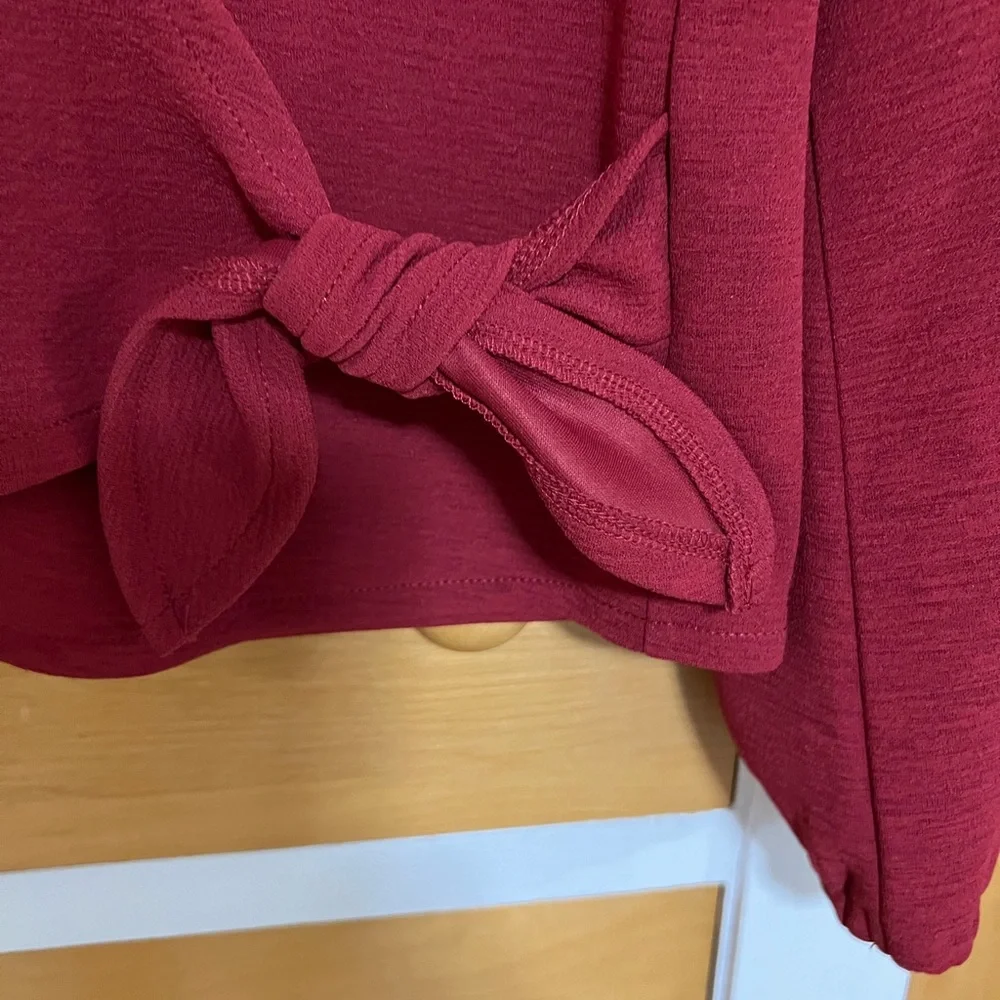 Madewell women’s faux wrap top - Picture 3 of 3
